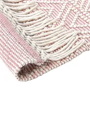 Rug ADANA Pink 200 x 300 cm Wool_856174