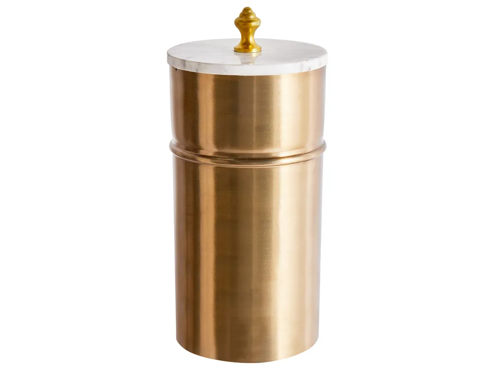 Storage Container ALMAY Metal Gold
