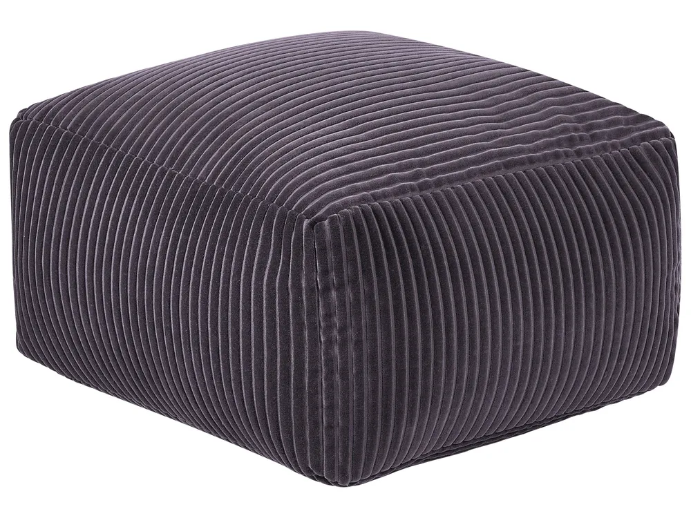 Sittpuff MUKKI Bomull Mörkgrå_884953