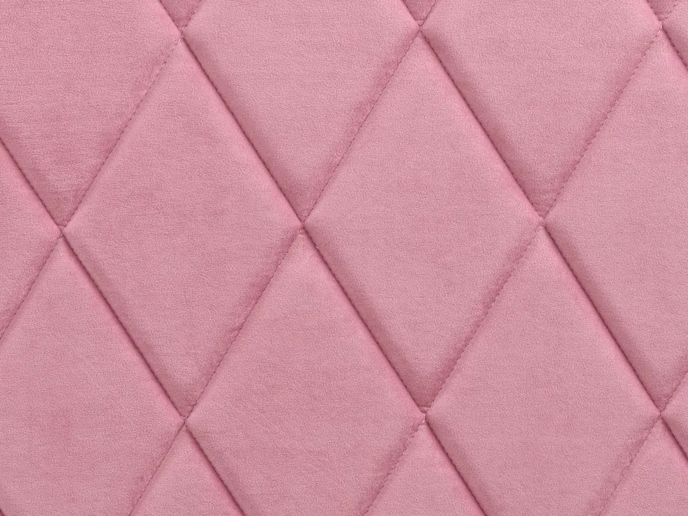 Säng med förvaring ROCHEFORT Sammet Rosa 180 x 200 cm_857457
