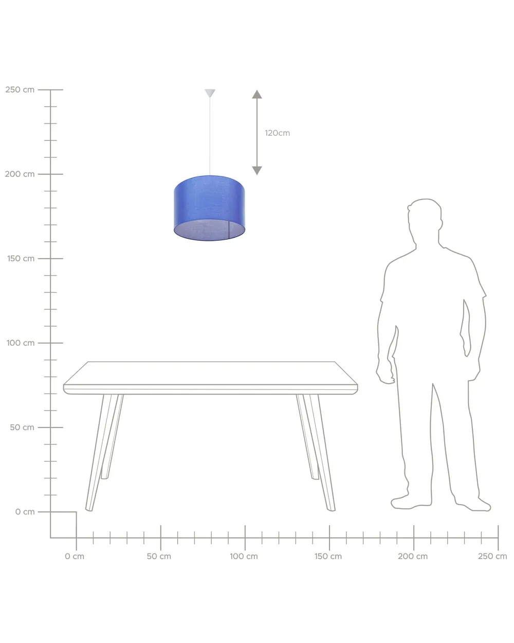 Pendant Lamp DULCE Blue_825791