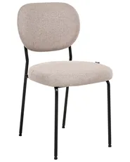 Set med 2 matstolar LOLETA Ljusbrun_999028