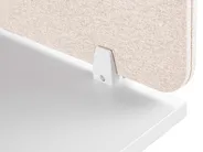 Desk Screen WALLY 180 x 40 cm Beige_853227