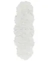Tekoturkismatto MAMUNGARI Valkoinen 60 x 180 cm