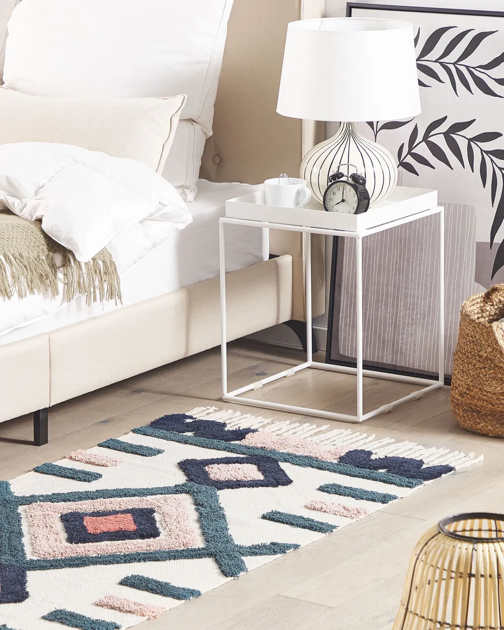 Rug KOZLU Multicolour 80 x 150 cm Cotton