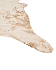 Faux Cowhide Rug BOGONG Light Beige 150 x 200 cm_1182352