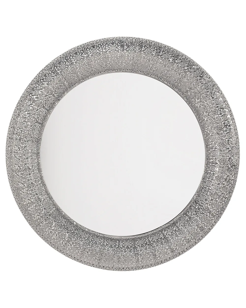 Wall Mirror CHANNAY 80 cm 80 cm Metal Silver
