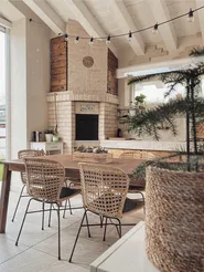 Extending Garden Dining Table CESANA 180/240 cm 100 cm Acacia Wood Light Brown_822817