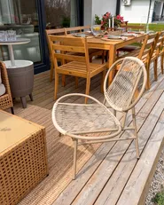 Puutarhatuoli OVARO Polyrottinki Beige_1072103