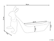 Trinket Dish Rabbit PROGO Metal Gold_848985