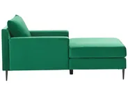 Chaise Longue GUERET Velvet Green_821675