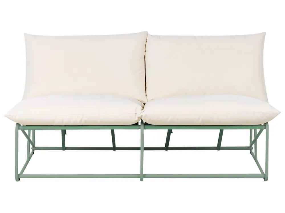 Garden Sofa 2 Seater PICO Metal Green