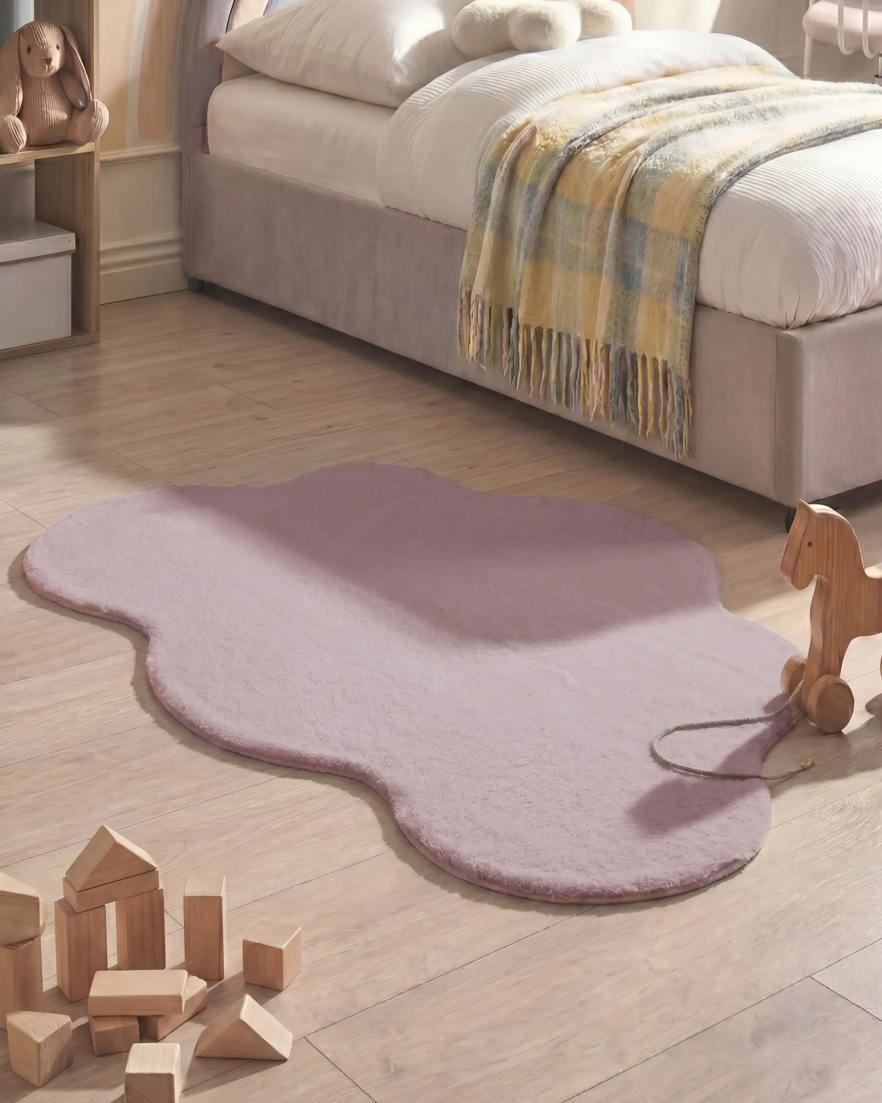Rug PARSON Light Violet 80 x 120 cm_1101324