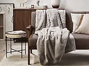 Blanket CHAAB 150 x 200 cm Light Grey_1177984