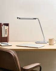 LED Desk Lamp LEPUS with Motion Sensor Silver_1018645