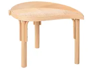 Set of 3 Coffee Tables PARALIA Rattan Natural_999453