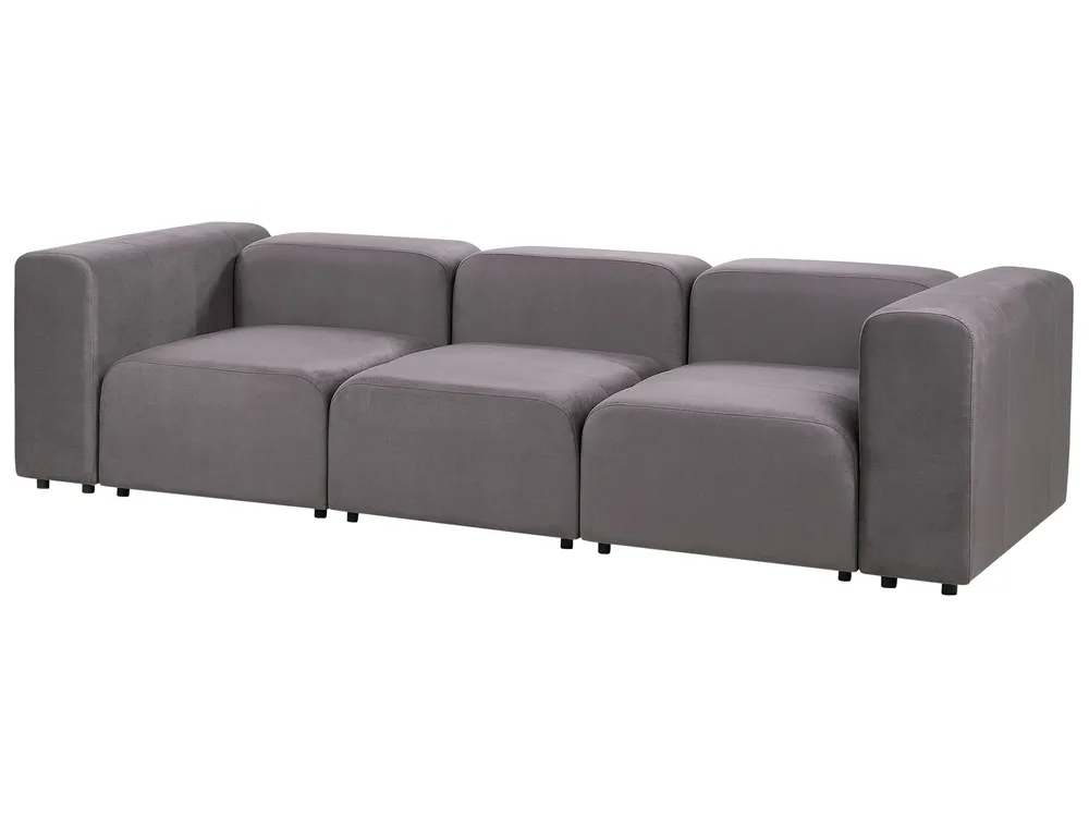 Modulsoffa 3-sits FALSTERBO Sammet Taupe_919339