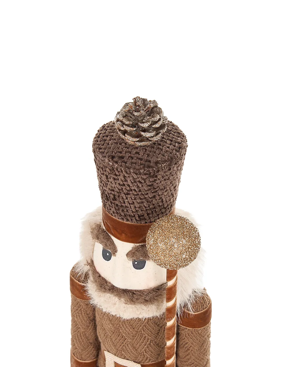 Set of 2 Figurines KOLARI 68/91 cm Nutcracker Brown_1156786