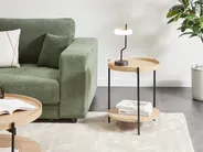 Sivupöytä LANDER Vaaleanruskea_937230