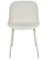 Set of 2 Dining Chairs BELOIT Light Beige_942426
