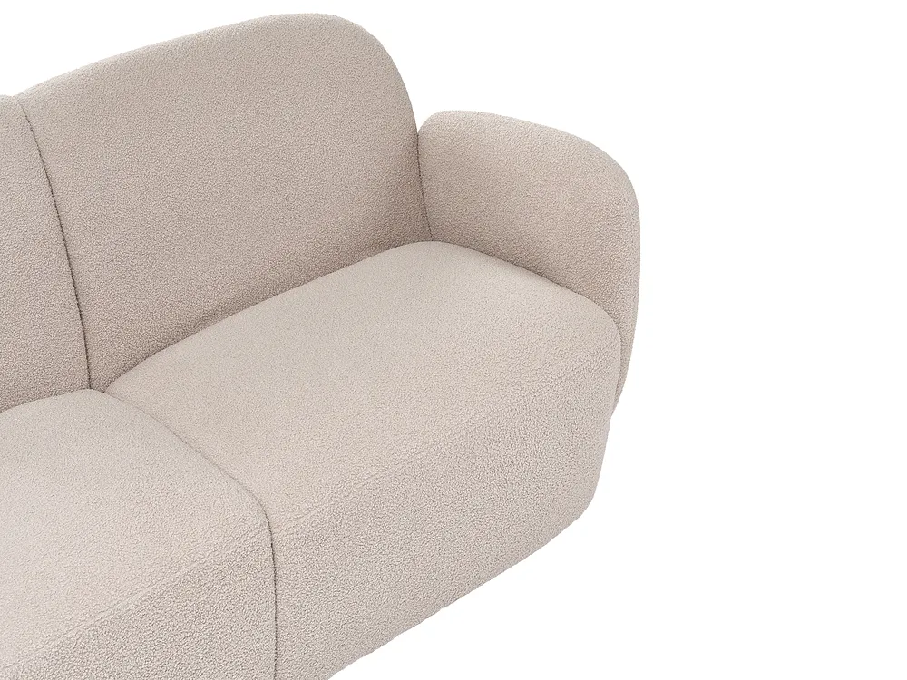 Sofa 2 Seater JULE Boucle Beige_1125945