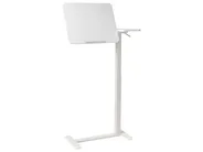 Manuellt justerbart laptopstativ SCHOLA 70 cm 40 cm Vit_1015022