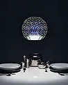 Pendant Lamp SESSERA Glass Silver