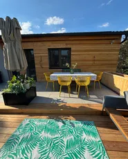 Patio Parasol 460 cm SIBILLA Beige_939942