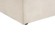 Corner Seat HELLNAR Velvet Light Beige Left Hand_910796