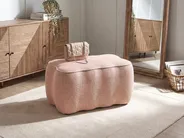 Upholstered Bench JUNO Fabric Pink_1082158