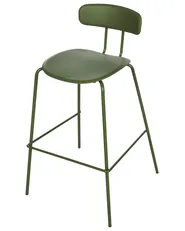 Set of 2 Bar Chairs SIBLEY Green_902805