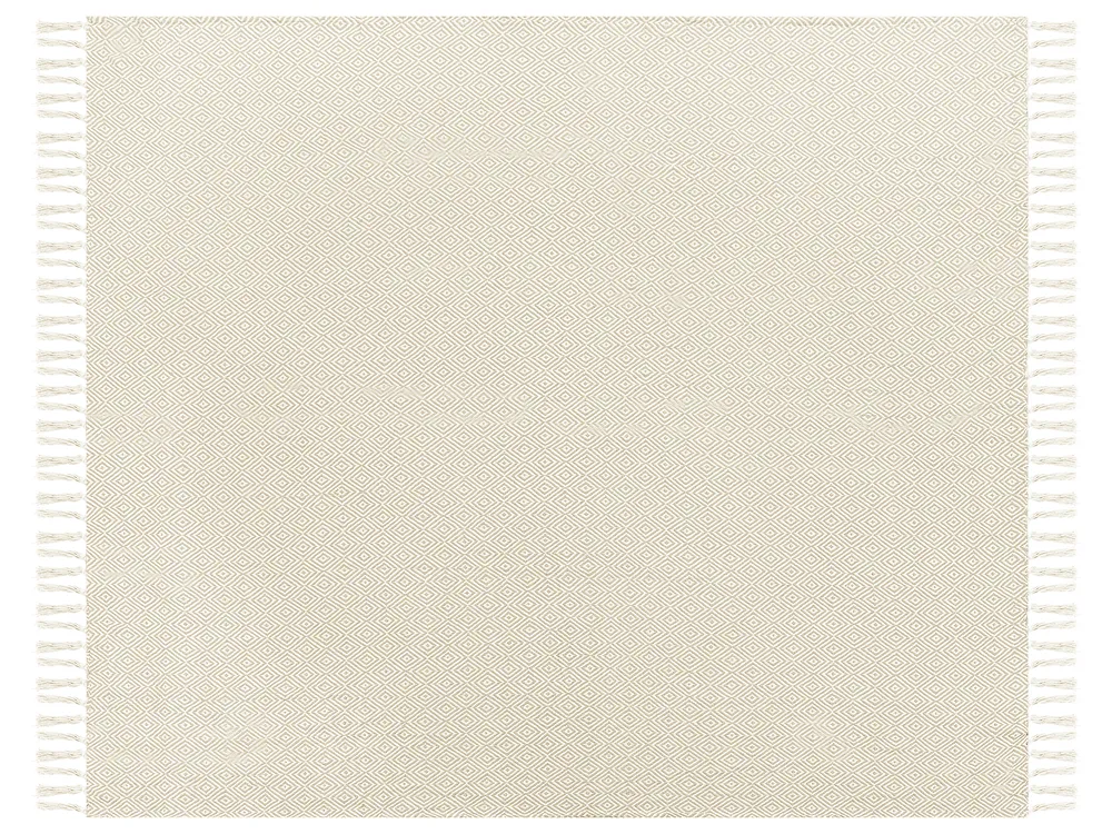 Bedspread TOUTLI Cotton 220 x 240 cm Light Beige_917965