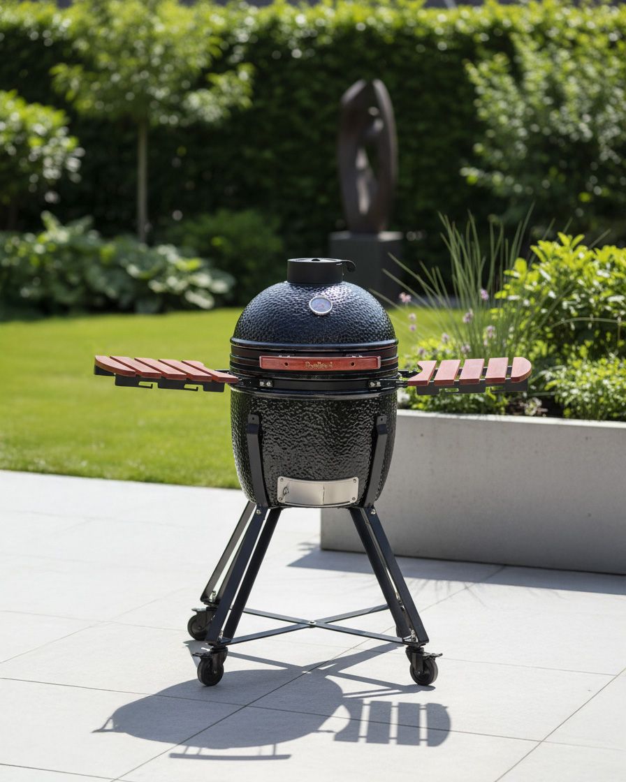 Kullgrill KAMADO Keramikk Svart