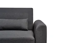 Hörnbäddsoffa 3-sits OLLSTA Svart Högervänd_939308