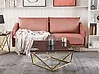 Coffee Table MALIBU Black Marble