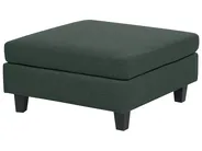 Modular Corner Sofa 5 Seater UNSTAD with Ottoman Fabric Dark Green Left Hand_925534