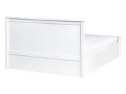 Ottoman Bed LAMBRES Pine Wood White 140 x 200 cm (EU Double)_985611