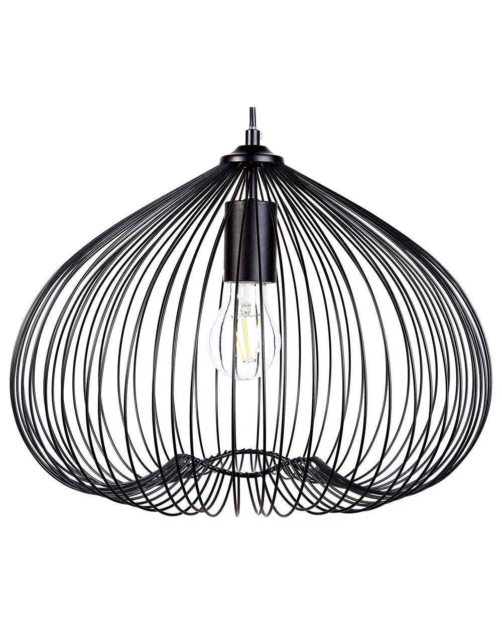 Pendant Lamp TORDINO Metal Black