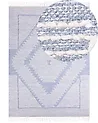 Matto ANSAR Sininen 140 x 200 cm Puuvilla