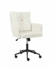 Skrivbordsstol ALPINE Bouclé Off-White_1150517