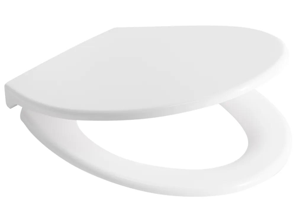 Toilet Seat PAPURI Soft Close Duroplast White_1016501