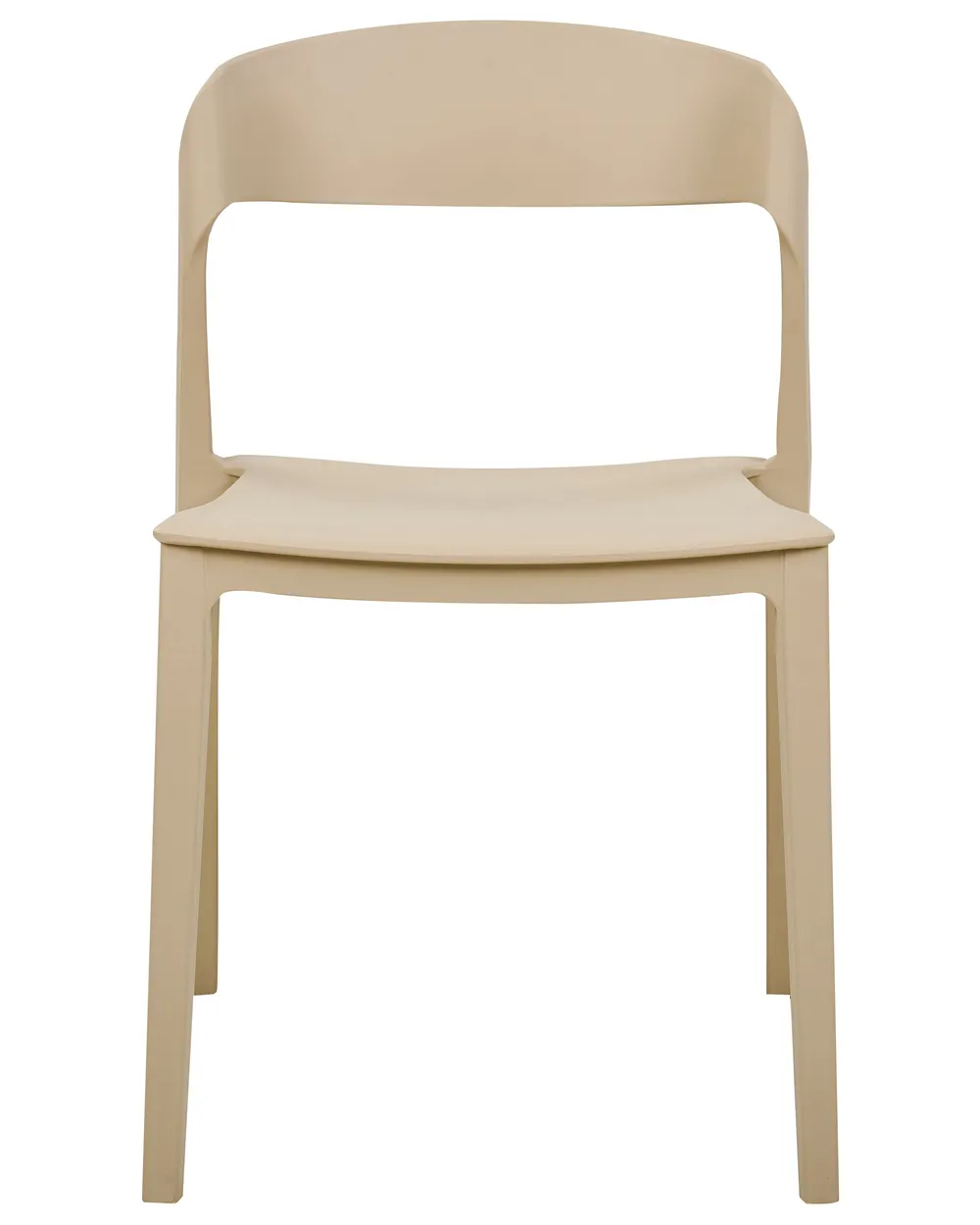 Set med 2 matstolar SOMERS Beige_873423