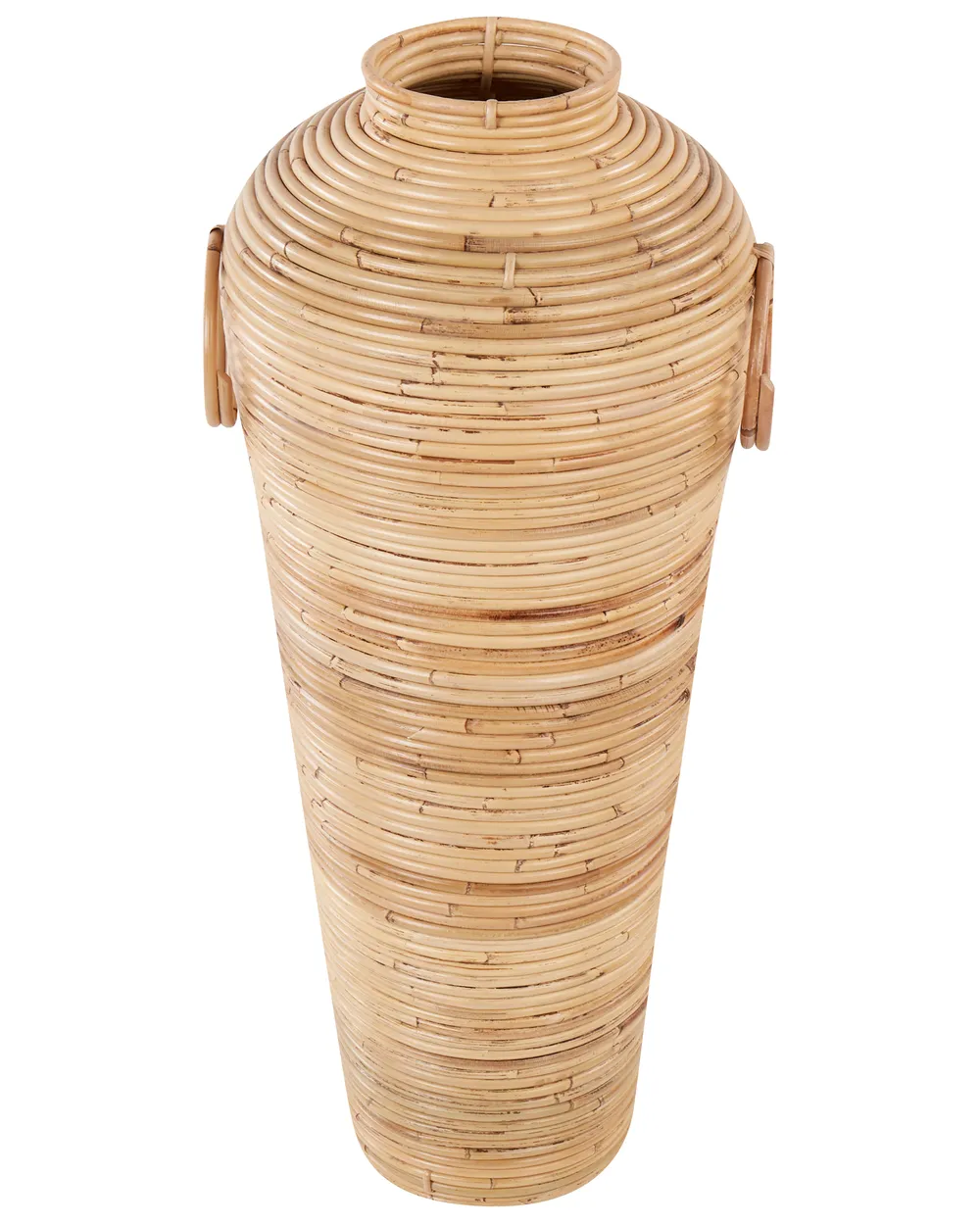 Decorative Vase ELATIA 70 cm Rattan Natural