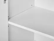 Allaskaappi NUBES 80 cm Valkoinen_946854