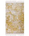 Rug BOYALI Mustard 80 x 150 cm Viscose