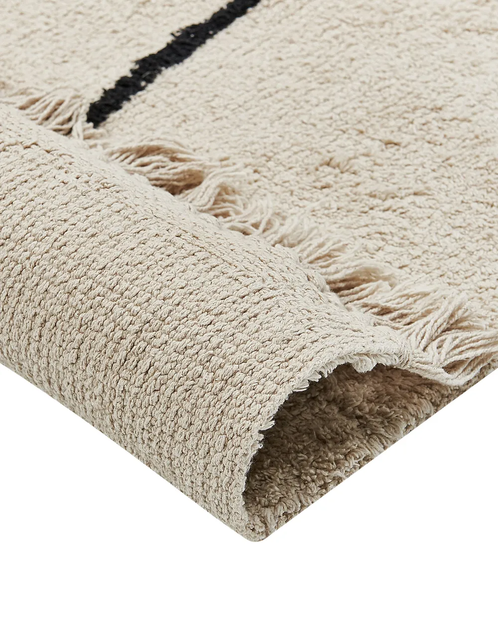 Matto NURU Vaaleanbeige 160 x 230 cm Puuvilla_839997