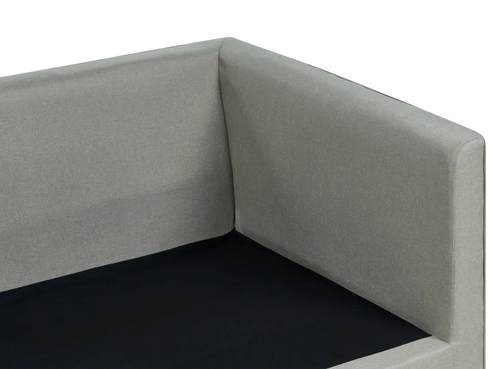 Sofa 3 Seater FENSTAD Fabric Light Grey_897658