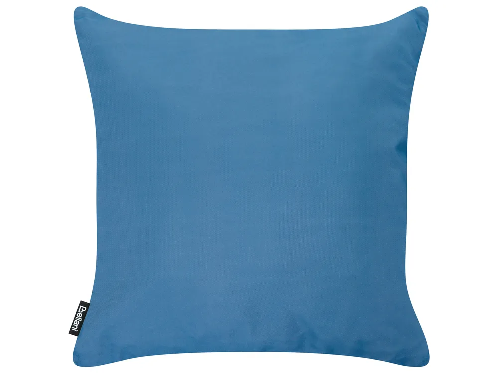 Set of 3 Outdoor Cushions DEUTZIA Geometric Pattern 45 x 45 cm Light Blue_1135513
