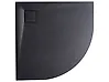 Duschkar PARON 80 x 80 x 3 cm Svart