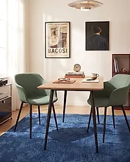 Set med 2 matstolar ELIM Mörkgrön_1174655